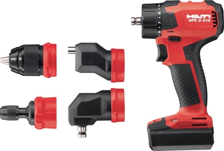 پیچ گوشتی شارژی هیلتی (درایور چند منظوره مته) HILTI SFE 2-A12 به همراه باتری و شارژر