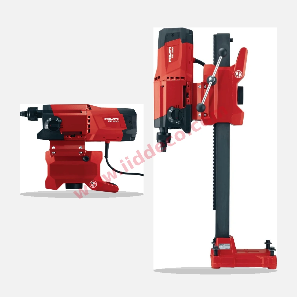 دستگاه کرگیرآلمانی با گارانتی معتبر شرکتی   HILTI DD 200 G02 CORE DRILL  با پایه ثابت