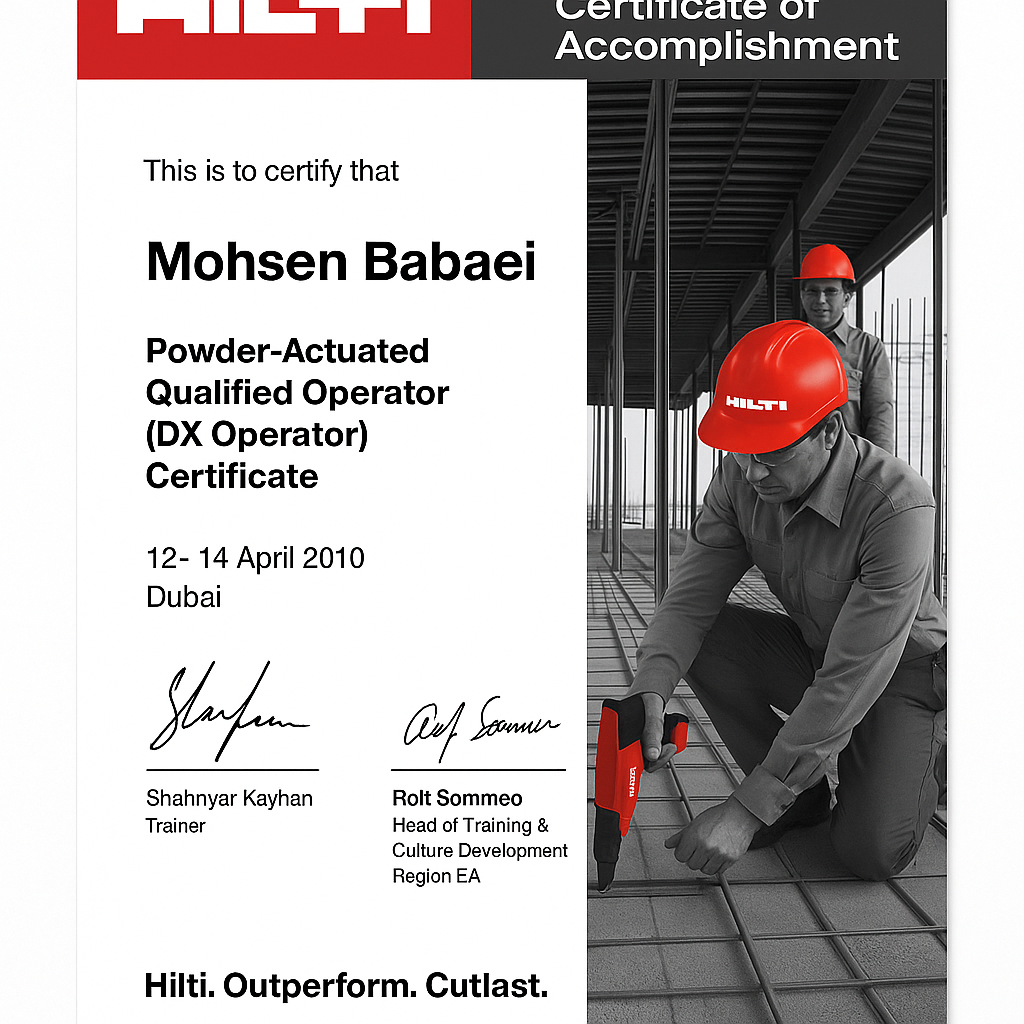 فروشگاه ابزار میخکوب هیلتی