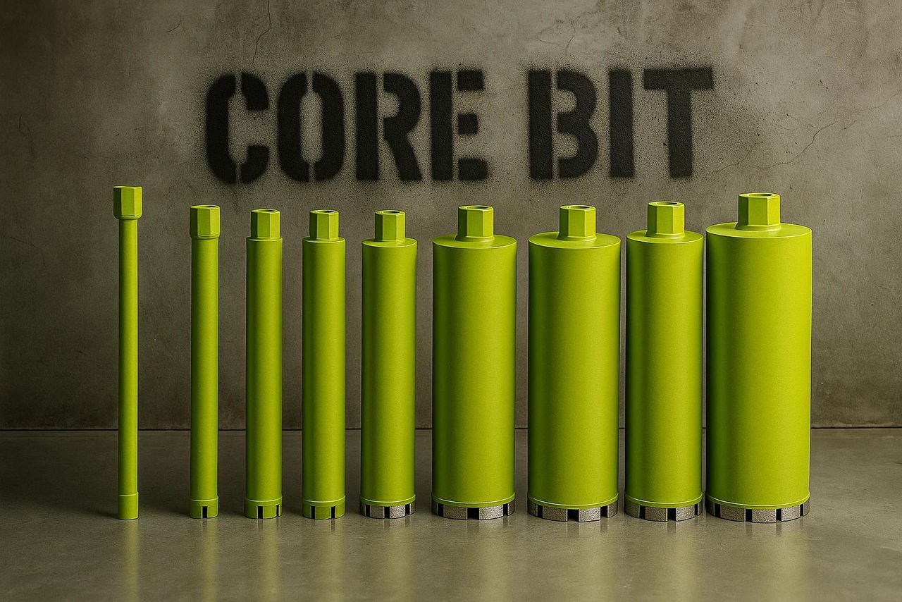 مته گردبر 89 میلیمتر الماسه (مته کرگیر بتن)